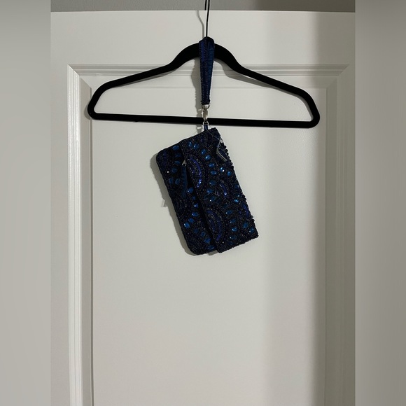 Women's Formal Dress & Hand Bag - Bellissima & Aldo - Multi-Colored Blue - Picture 4 of 4